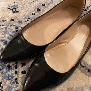 BCBGeneration Black Flats, size 12